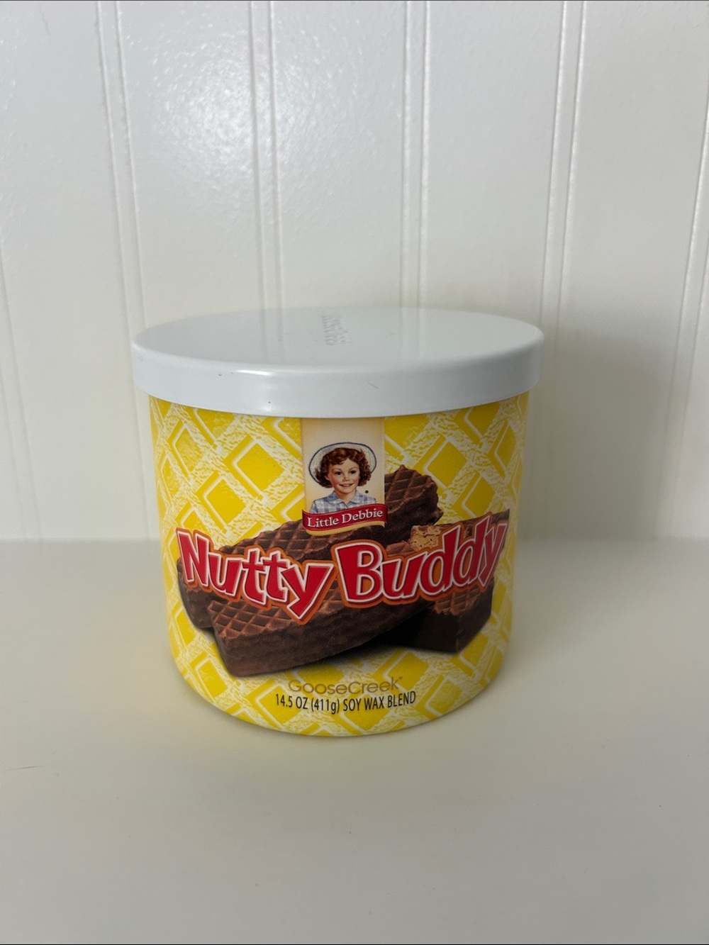 Nutty Buddy Scented Candle - Yellow